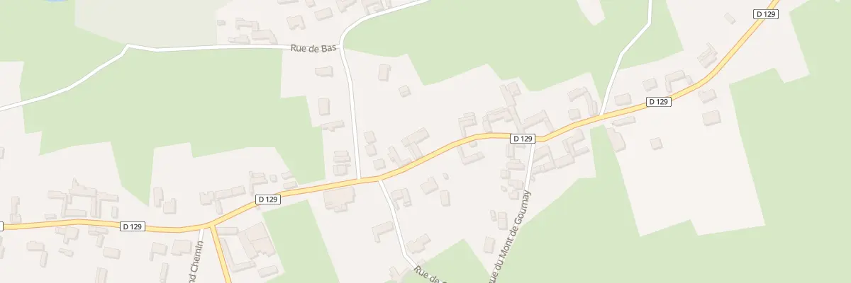 Plan du 36 Rue Principale à Verchocq