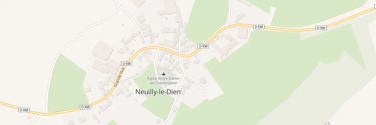 Plan du 5043 Rue du Cahet à Neuilly-le-Dien