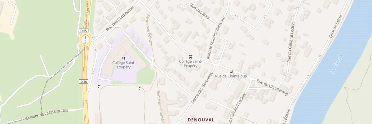 Plan du 17 Rue de Chanteloup à Andrésy