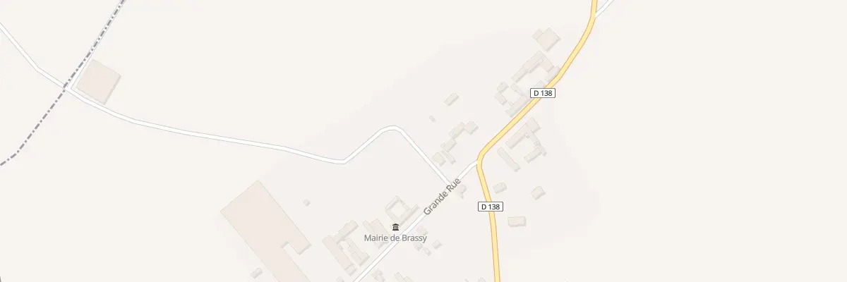 Plan du 12 Gr Grande Rue à Brassy
