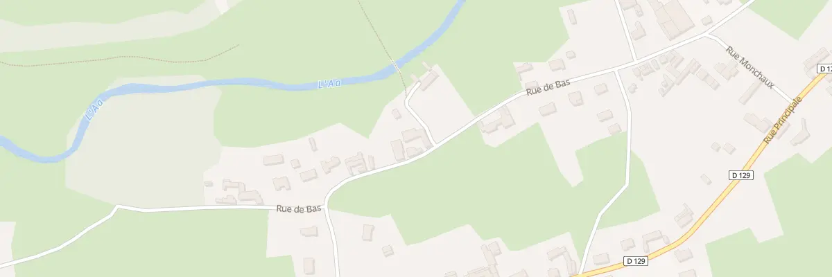 Plan du 14 Rue de Bas à Verchocq
