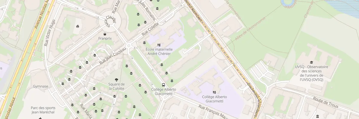 Plan du 41 Rue Francois Mauriac à Montigny-le-Bretonneux
