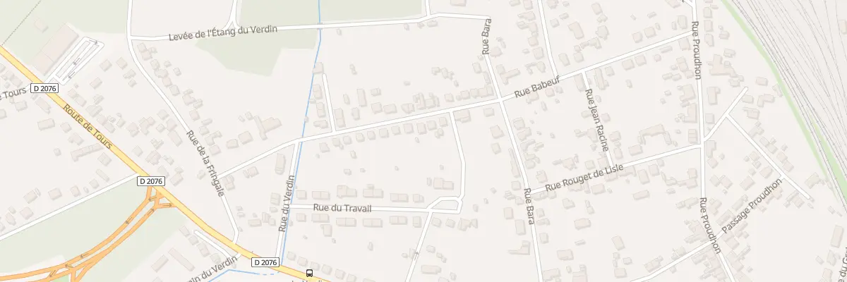 Plan du 29 Rue Babeuf à Vierzon