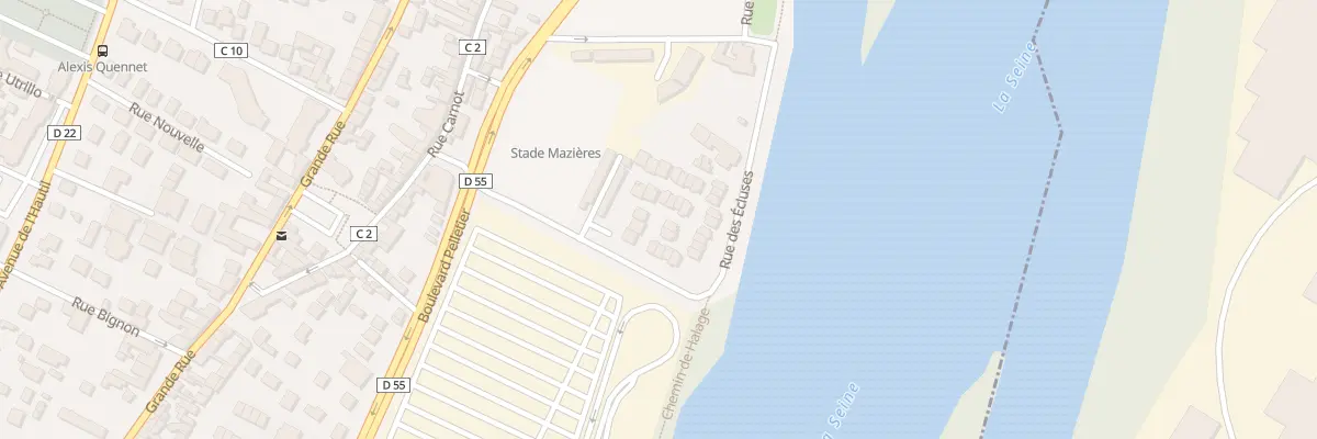 Plan du 46 All de la Grande Prairie à Carrières-sous-Poissy