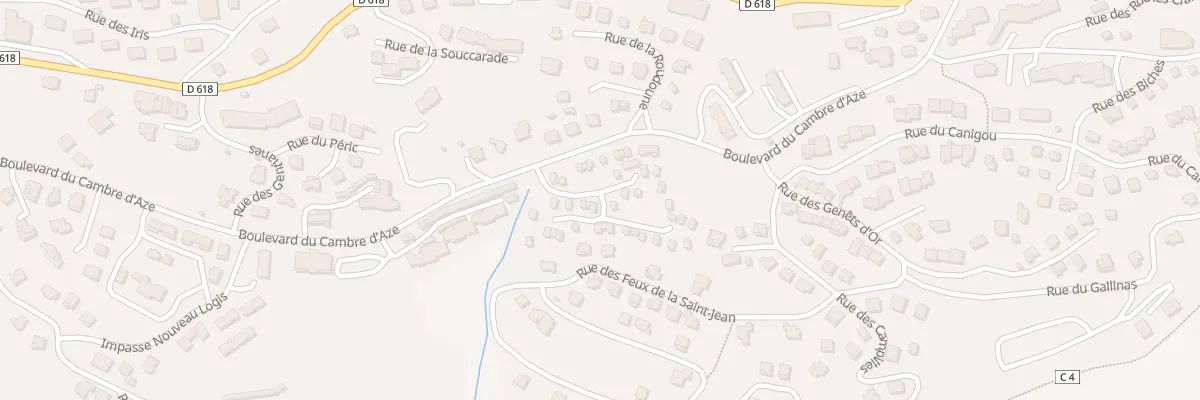 Plan du 9 Imp de l’Orient à Font-Romeu-Odeillo-Via