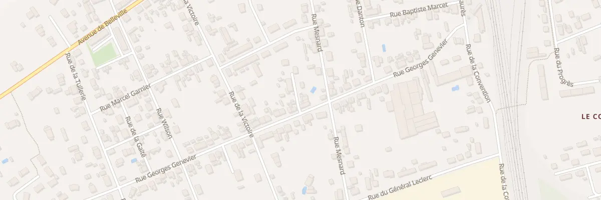 Plan du 38 Rue Georges Genevier à Salbris