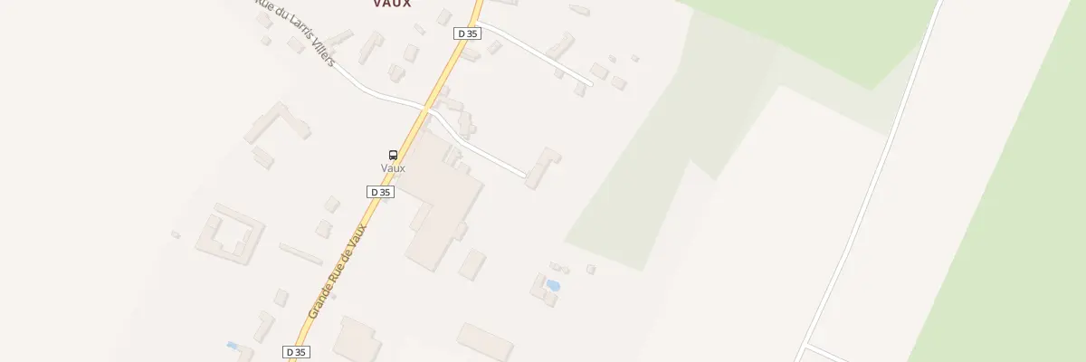 Plan du 14 Gr Grande Rue de Vaux à Berneuil-en-Bray