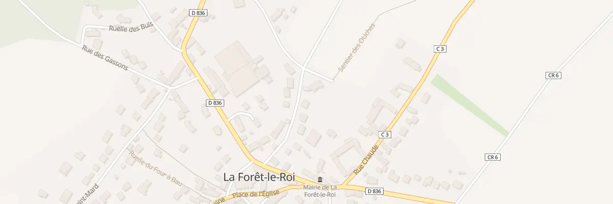 Plan du 10 Rue de la Mare aux Loups à La Forêt-le-Roi