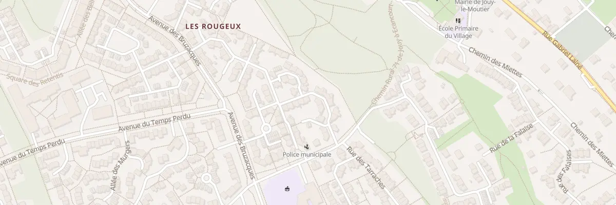 Plan du 11 Rue de la Sape à Jouy-le-Moutier