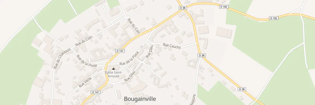 Plan du 5085 Rue Dieu à Bougainville