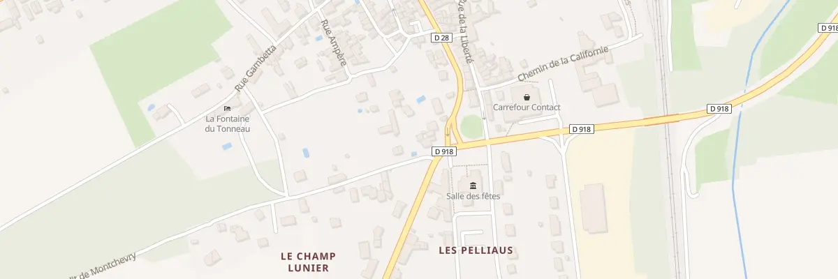 Plan du 40 Rue Nationale à Reuilly