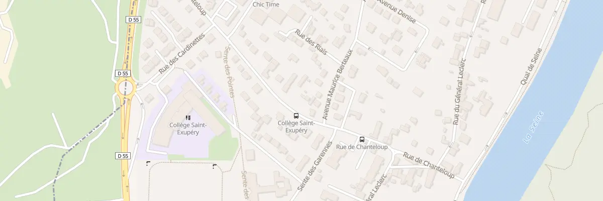 Plan du 20 Rue de Chanteloup à Andrésy