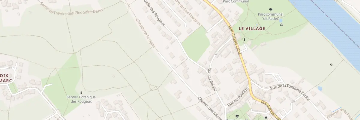 Plan du 474 Rle des Rougeux à Jouy-le-Moutier