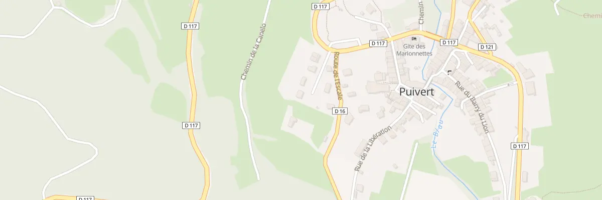 Plan du 1 Rue de la Canelle à Puivert