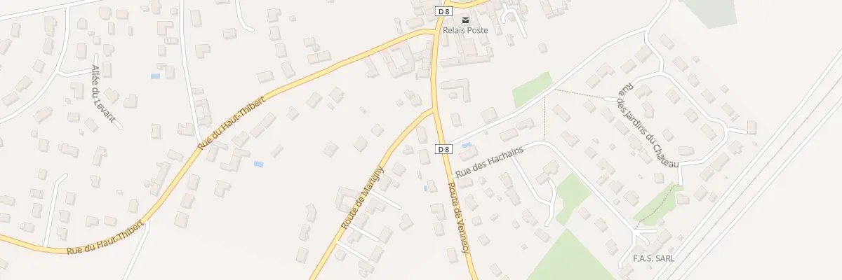 Plan du 5 Rte de Marigny à Rebréchien