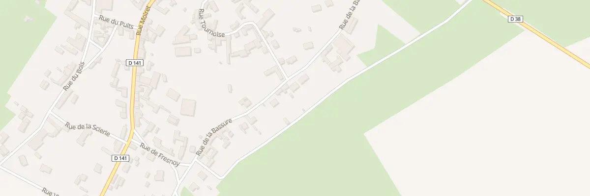 Plan du 5062 Rue de la Bassure à Bougainville