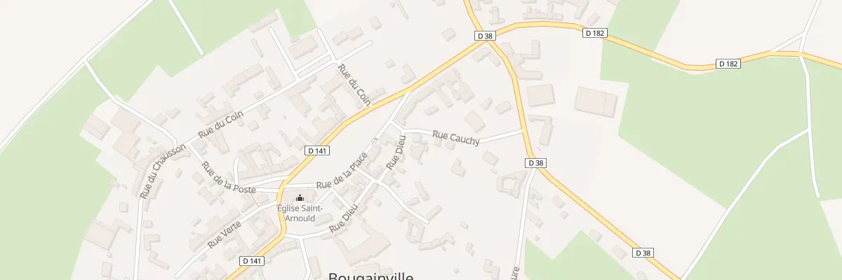 Plan du 12 Rue Dieu à Bougainville