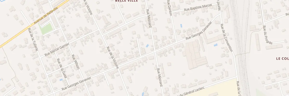 Plan du 36 Rue Georges Genevier à Salbris