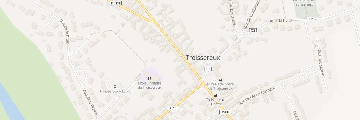 Plan du 54 Rue de Calais à Troissereux