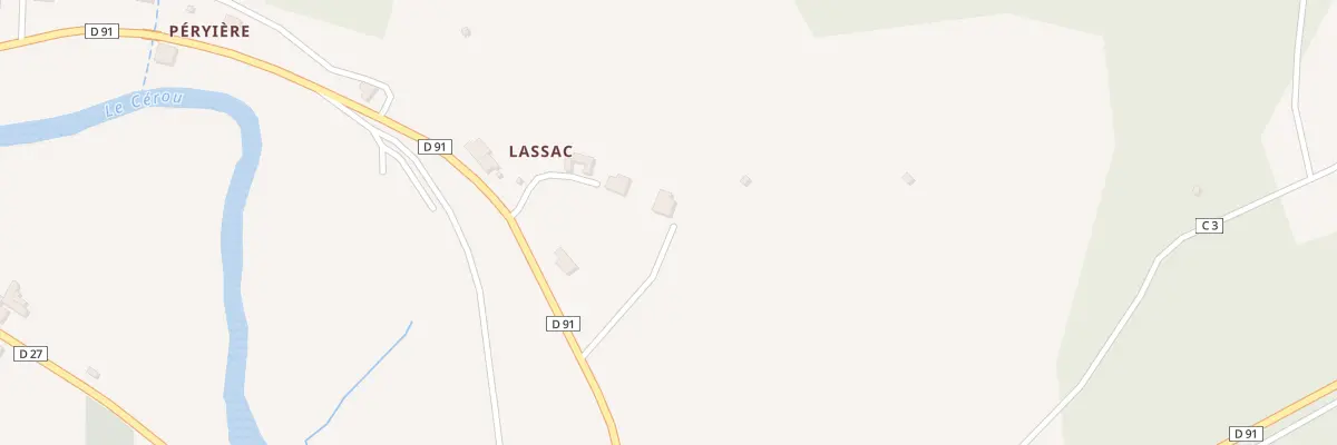 Plan du 5084 Lassac à Salles