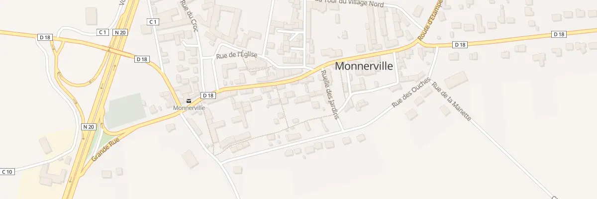 Plan du 8 Rle des Jardins à Monnerville