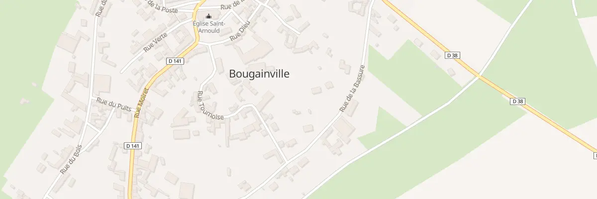 Plan du 10T Rue de la Bassure à Bougainville