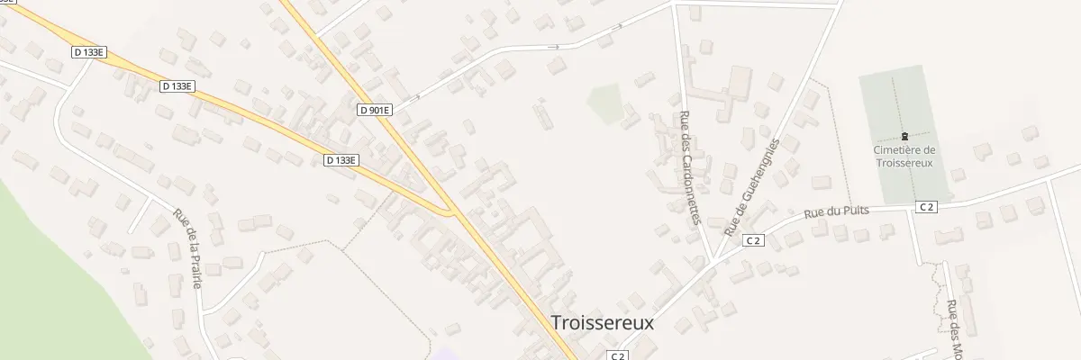 Plan du 53 Rue de Calais à Troissereux