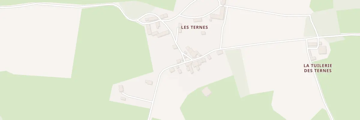 Plan du 9 Les Ternes à Pionnat