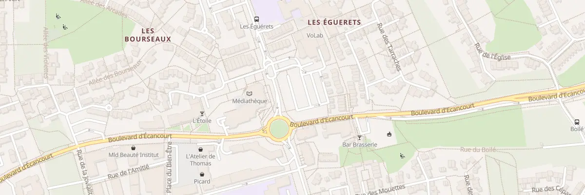 Plan du 7 All du Parc à Jouy-le-Moutier