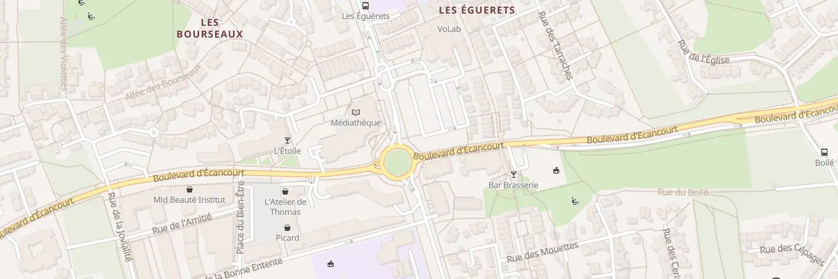 Plan du 9 All du Parc à Jouy-le-Moutier