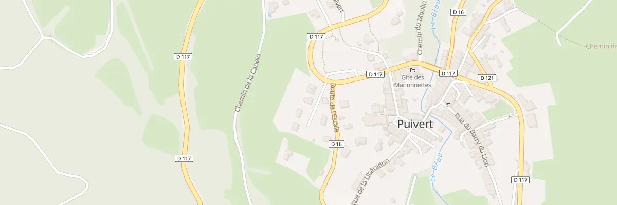 Plan du 5 Rue de la Canelle à Puivert