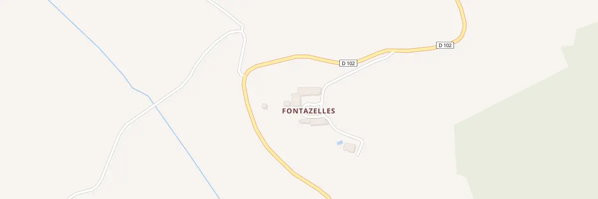 Plan du 33 Fontazelles à Fenouillet-du-Razès
