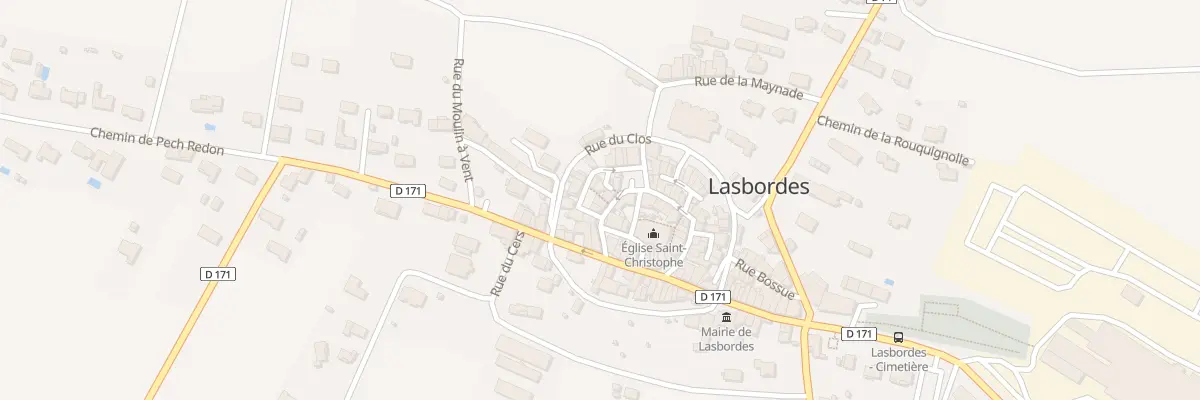 Plan du 32 Rue Circulaire à Lasbordes