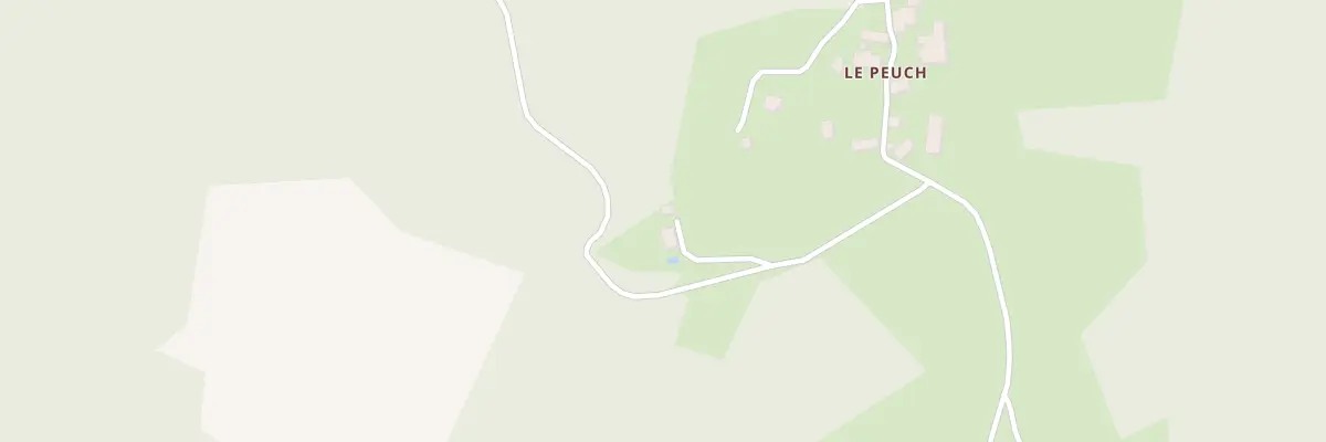 Plan du 1 Le Peuch à Darazac