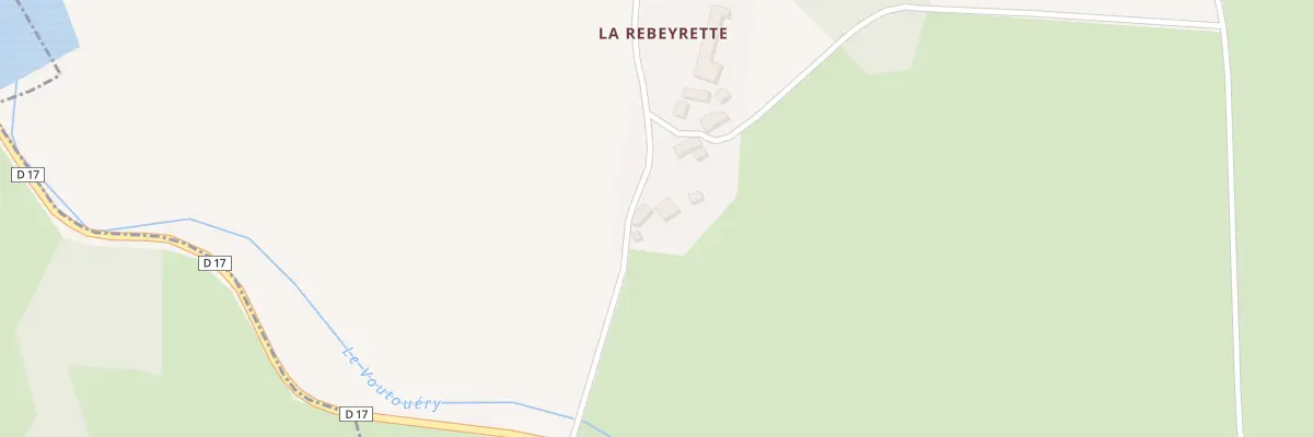Plan du 5070 La Rebeyrette à Saint-Avit-le-Pauvre