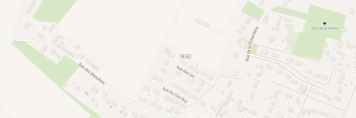 Plan du 16 Rue des Lys à Neuville-aux-Bois