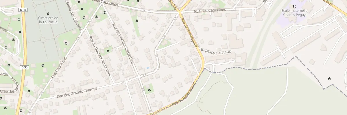Plan du 4 Vc Grande Sen des Culezets à Poissy