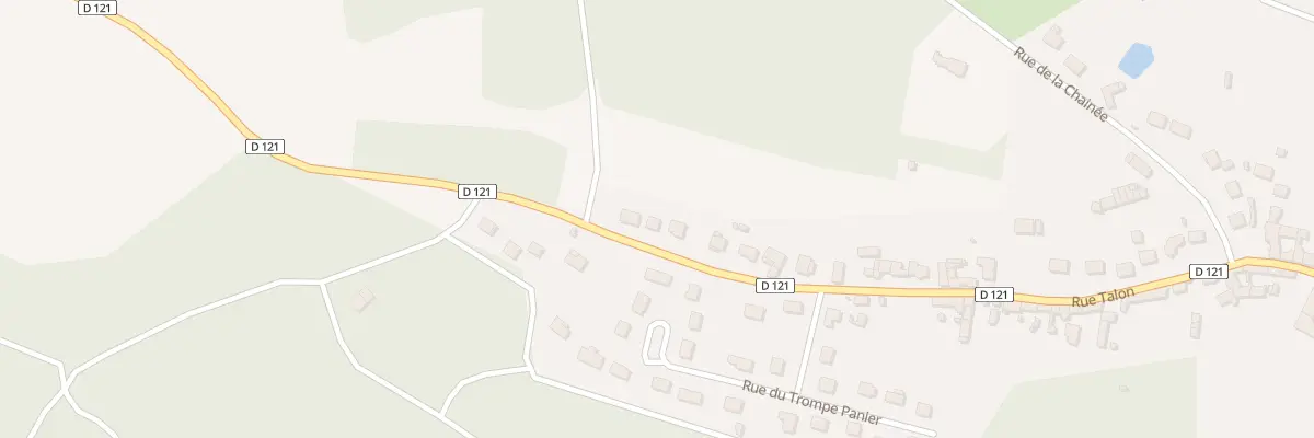 Plan du 54 Rue Talon à Hénonville