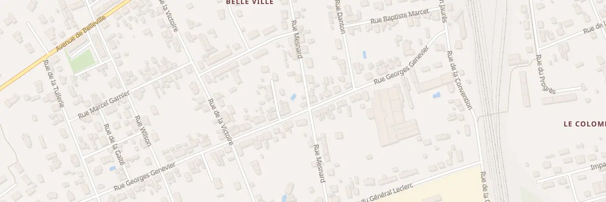 Plan du 34 Rue Georges Genevier à Salbris