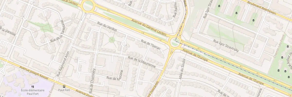 Plan du 1 Rue de l’Iseran à Montigny-le-Bretonneux