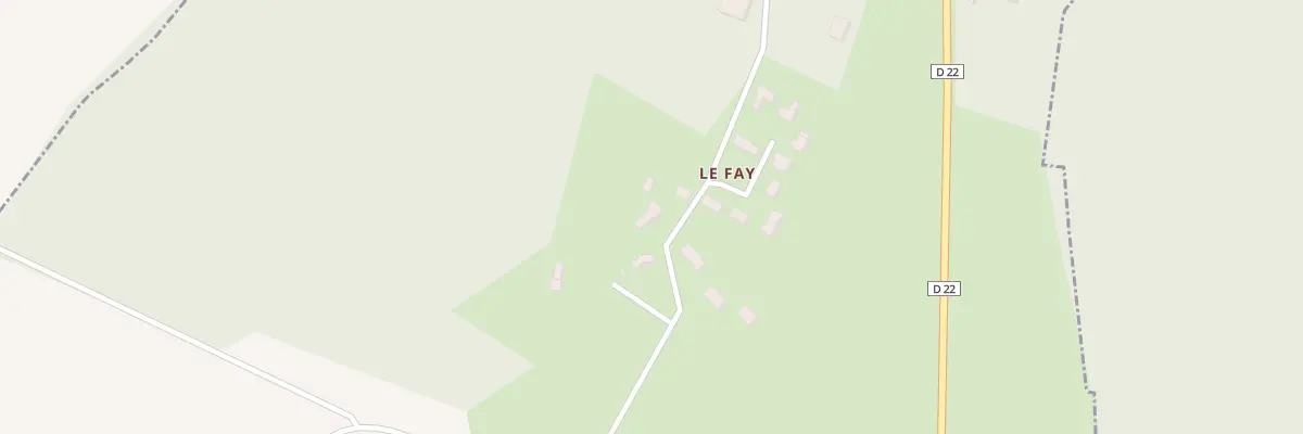 Plan du 73 Le Fay à Bréançon
