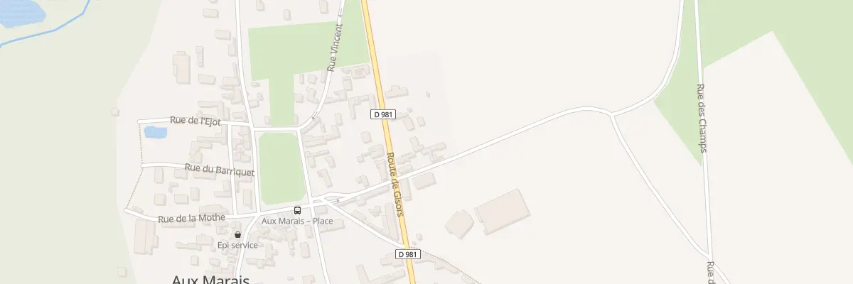 Plan du 435 Rte de Gisors à Aux Marais