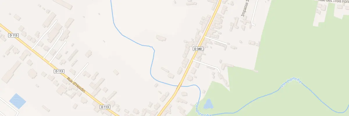 Plan du 60 Rue d’Abbeville à Hesdin-la-Forêt
