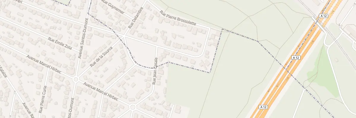 Plan du 25 Rue Gabriel Péri à Fontenay-le-Fleury