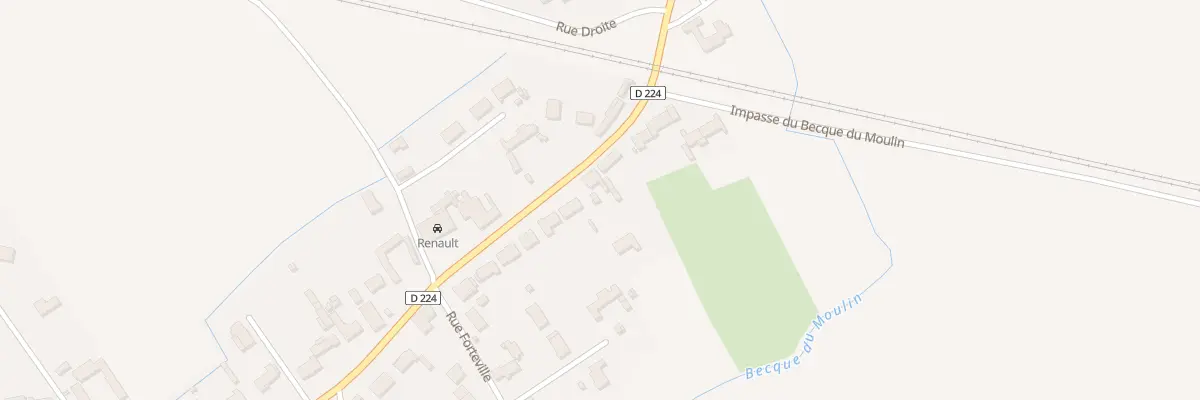 Plan du 130 Rte d’Audruicq à Nortkerque