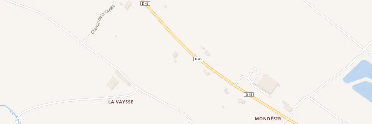 Plan du 1780 Rte de Garrevaques à Combefa