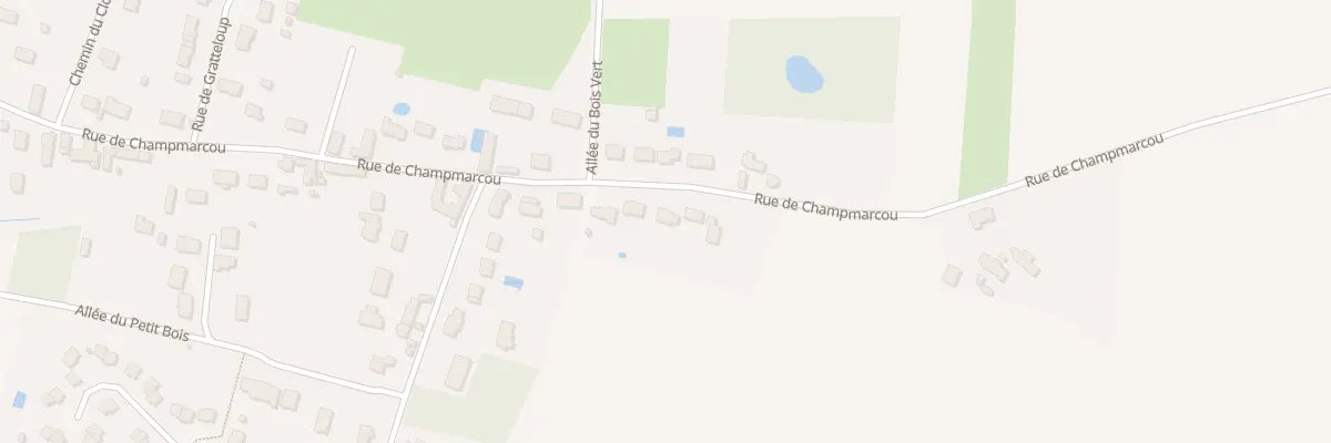 Plan du 810 Rue de Champmarcou à Sandillon
