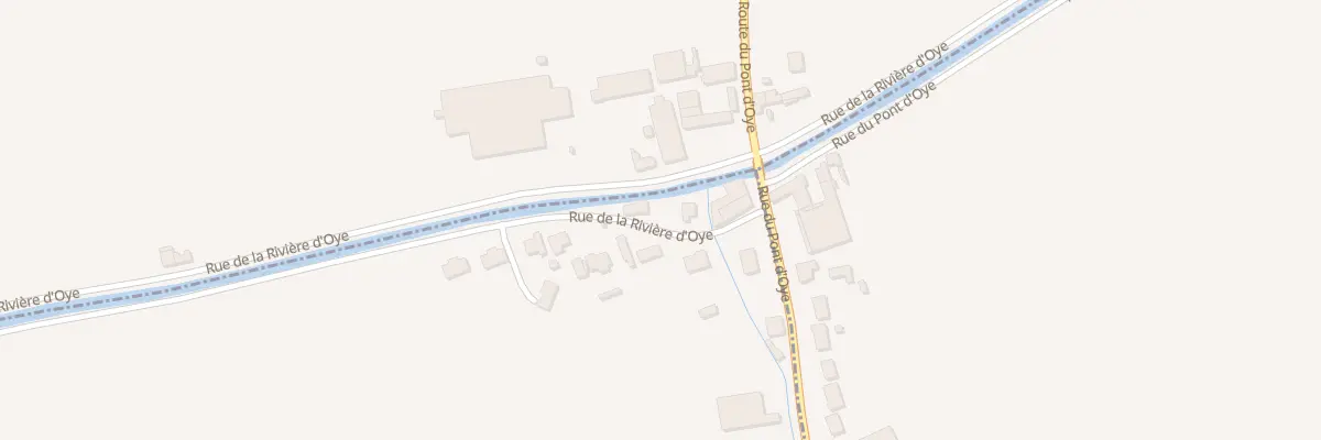 Plan du 5023 Le Pont d’Oye à Nouvelle-Église