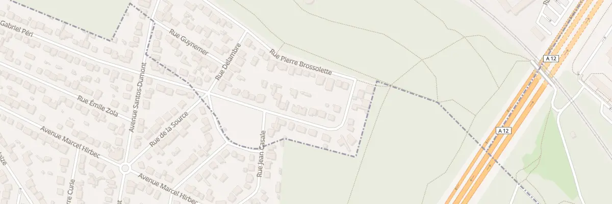 Plan du 14 Rue Gabriel Péri à Fontenay-le-Fleury