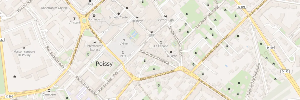 Plan du 5 Rue du Grand Marché à Poissy